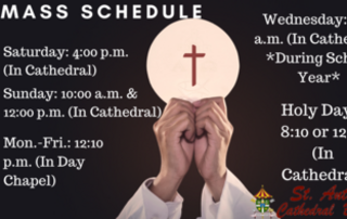 Parish Mass Schedule